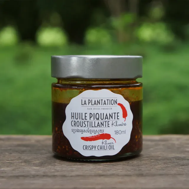 La Plantation Huile Piquante Croustillante huile pimentée