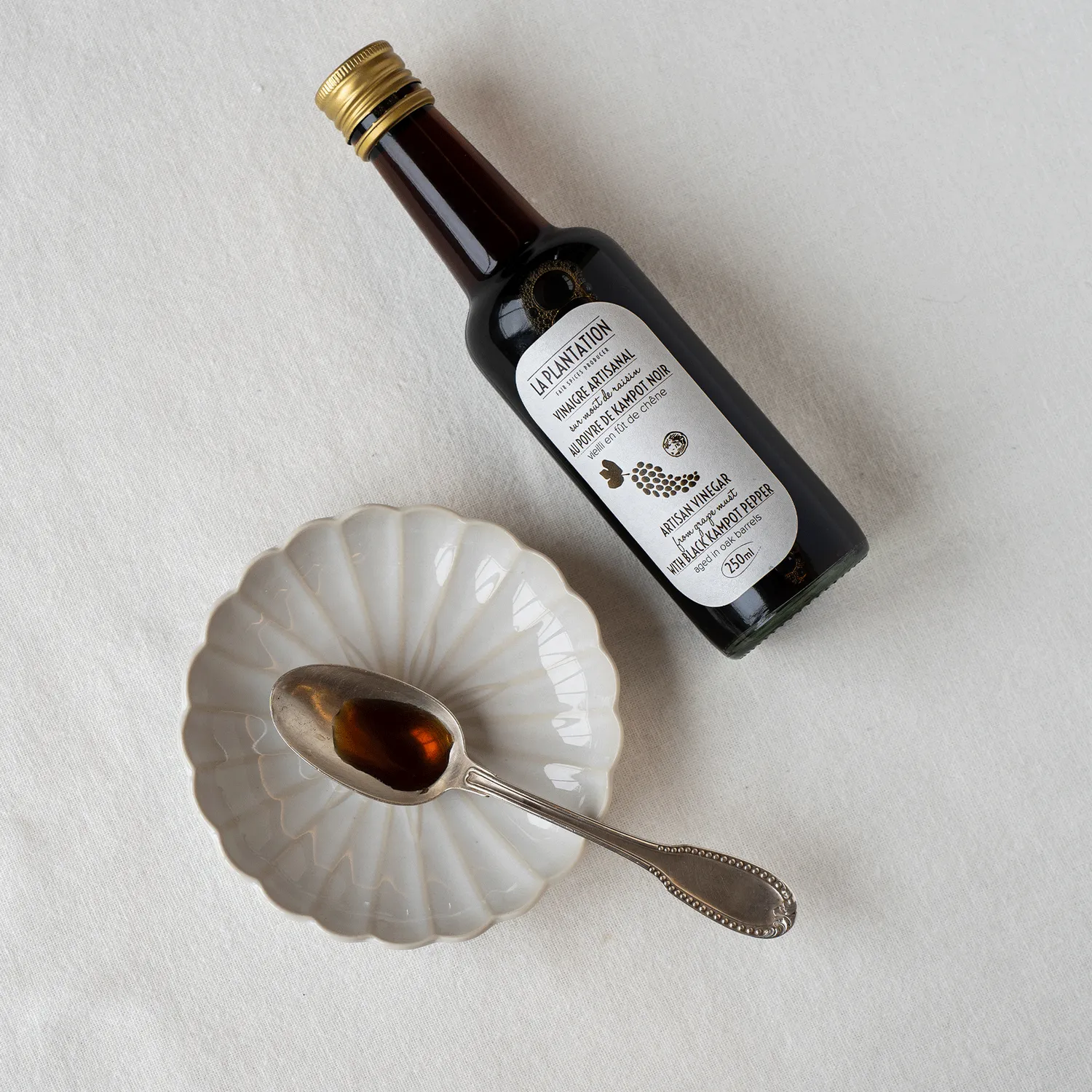 La Plantation Poivre de Kampot Noir vinaigre infusé