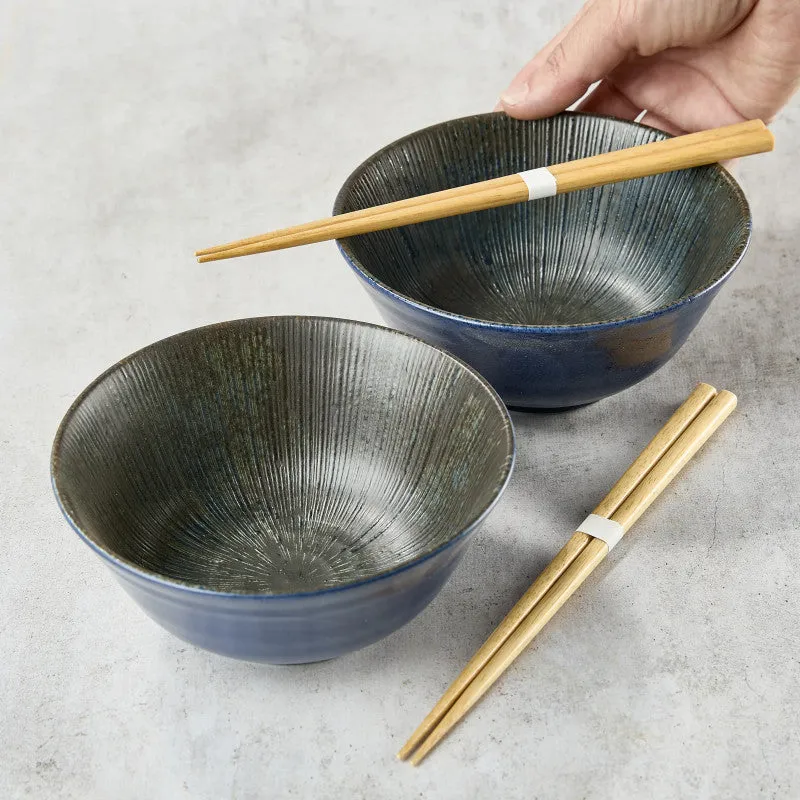 NISHIKIDORI Duo Poke Bowl Bol donburi 600 ml + baguettes