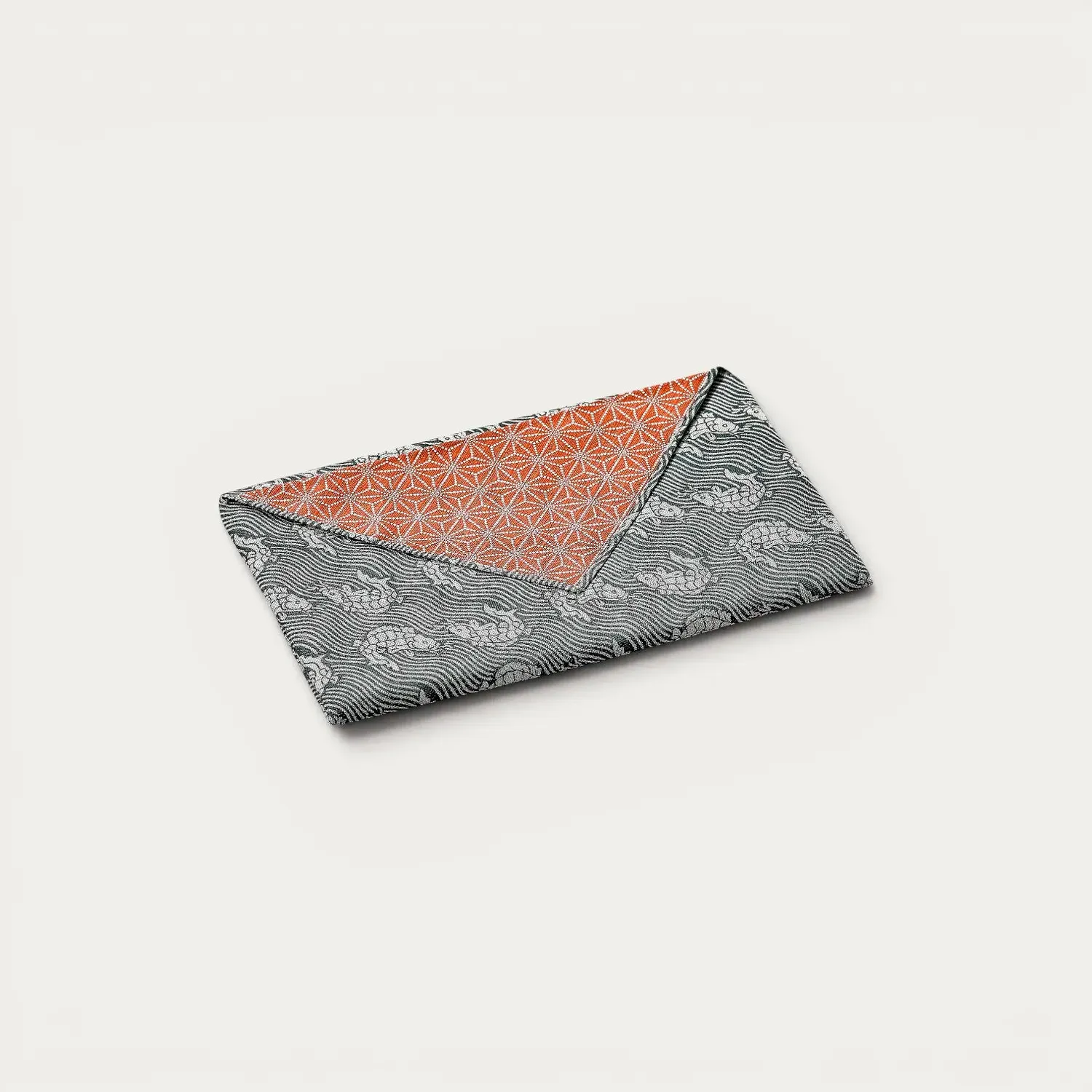 Nishikidori Araiso Asano-Ha furoshiki indigo