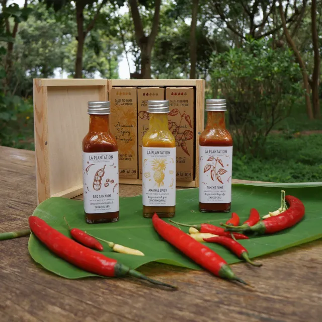 La Plantation Coffret Sauces Piquantes Assortiment Cadeau