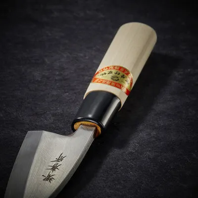 Nishikidori Deba couteau poisson 90mm droitier carbone