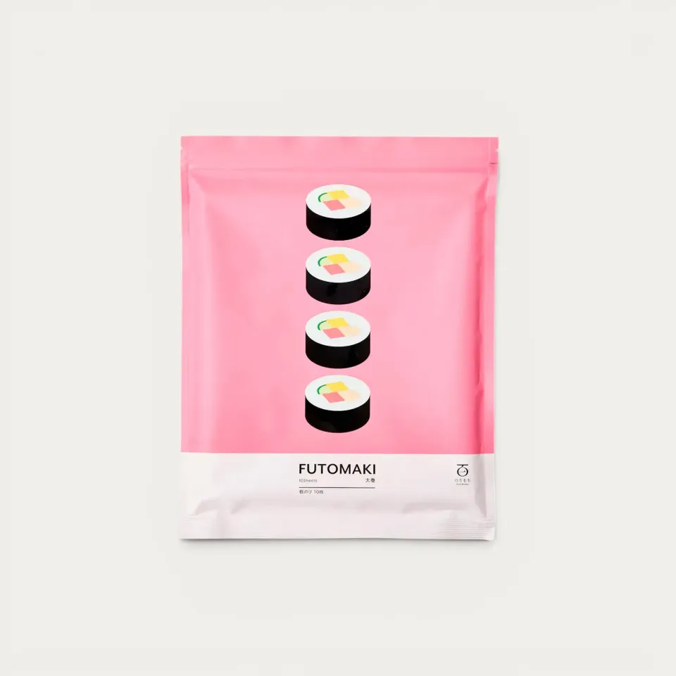 Nishikidori Futomaki feuilles de nori 10 feuilles 30g