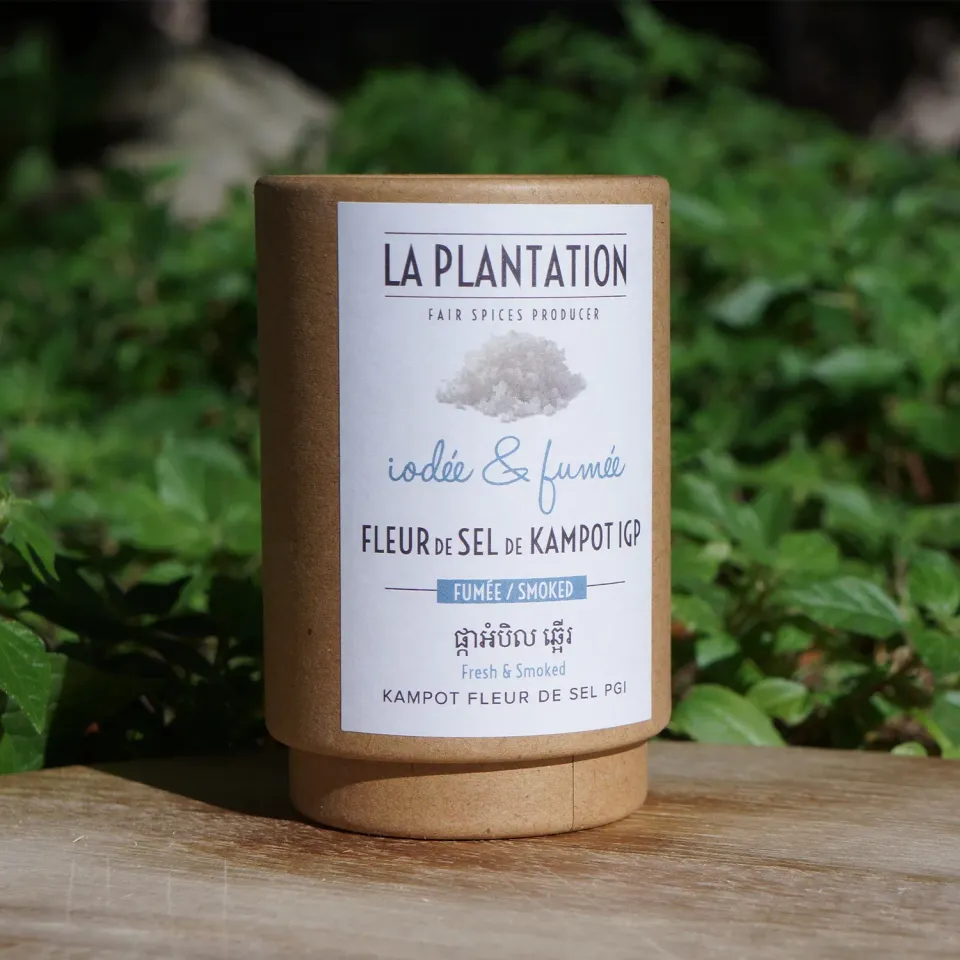 La Plantation fleur de sel Kampot fumée