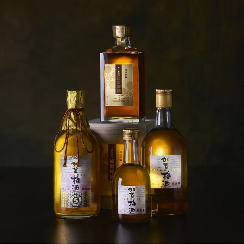 Nishikidori umeshu Manzairaku 12 ans 750 ml ambré