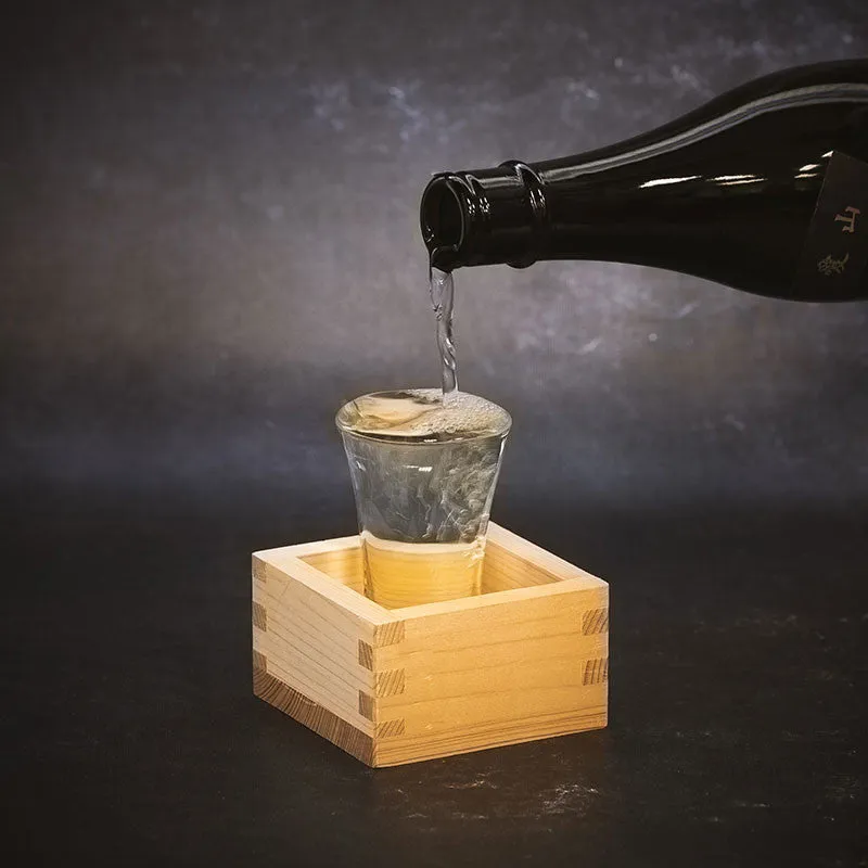 Nishikidori Masu 1 Go Récipient Saké Hinoki 180 ml