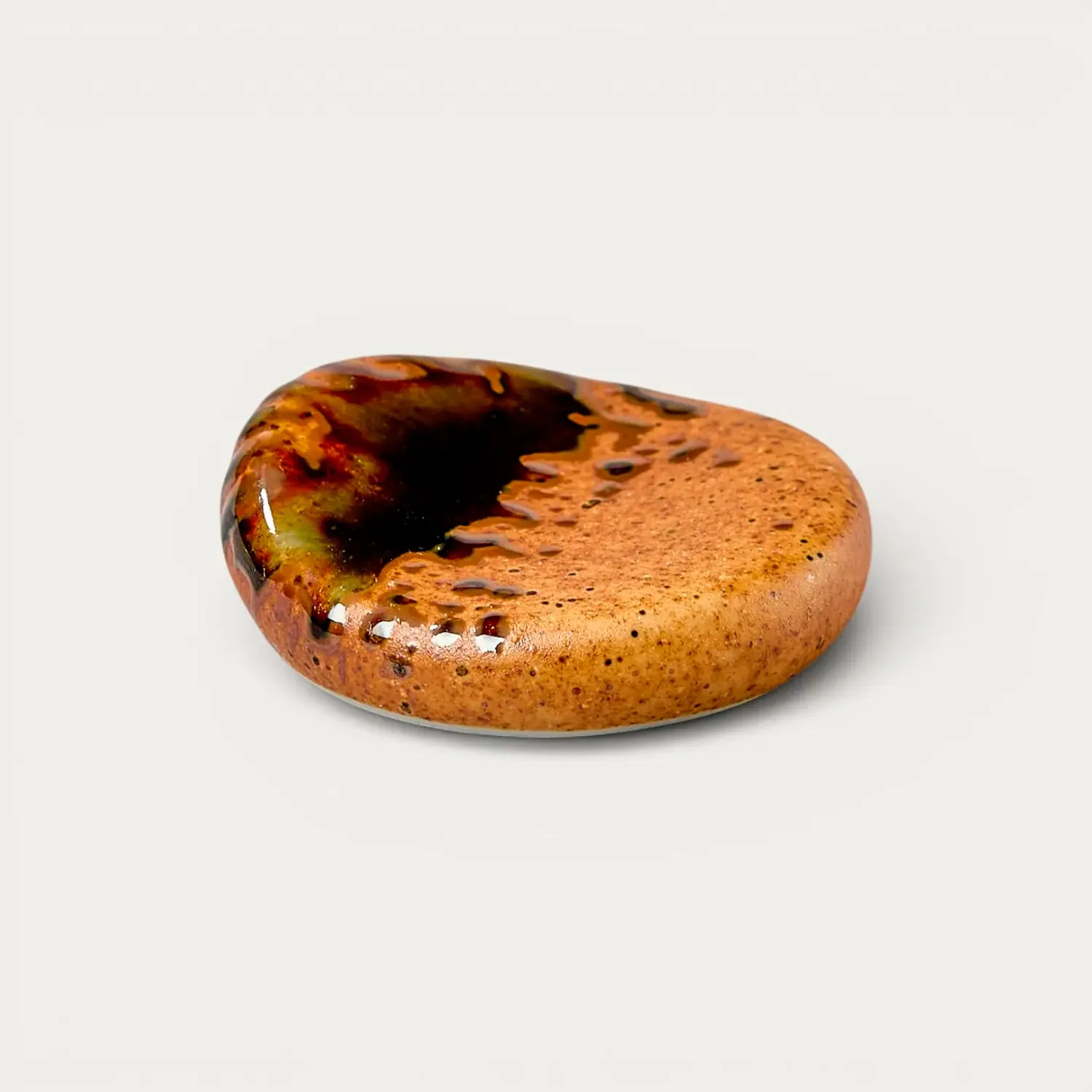 Nishikidori Repose-baguettes céramique gris moucheté