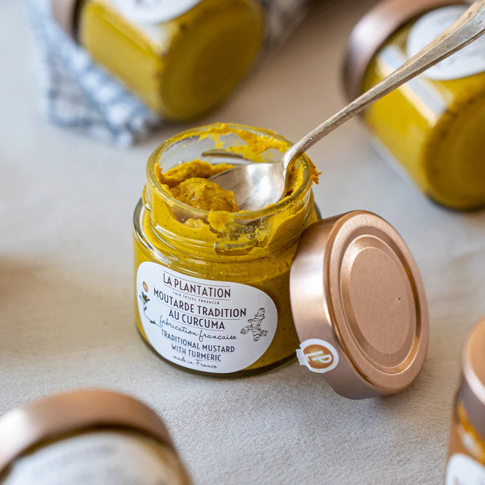 La Plantation Tradition Moutarde au Curcuma force douce