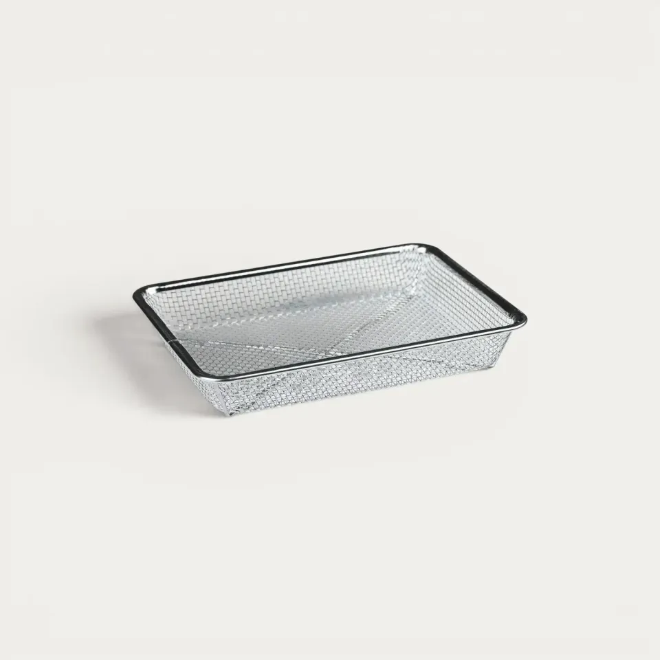 NISHIKIDORI panier inox égoutter 325x255x55mm ajouré