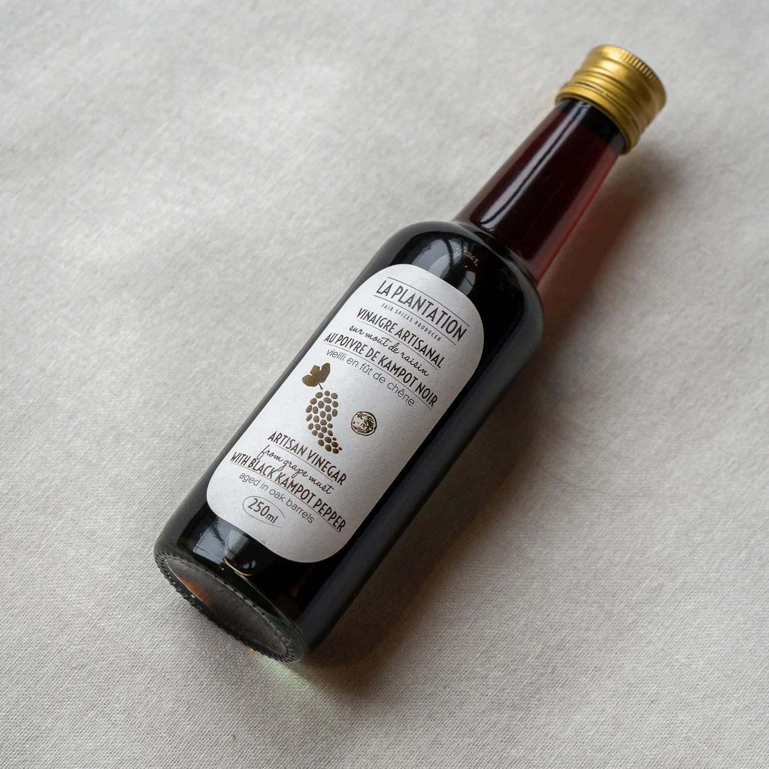 La Plantation Poivre de Kampot Noir vinaigre infusé
