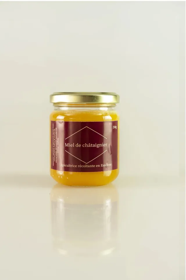 L'Abeille autonome miel châtaignier 250g corsé