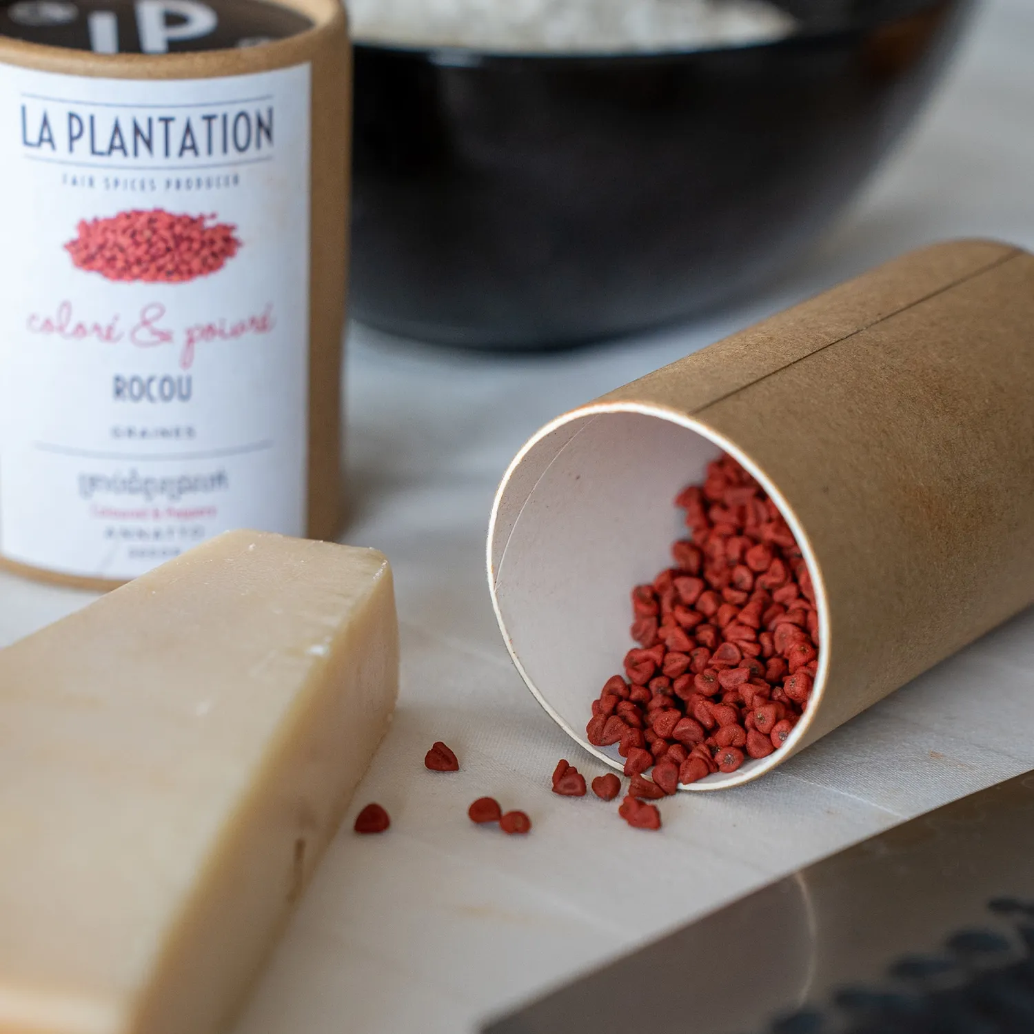 La Plantation Rocou graines aromatiques couleur