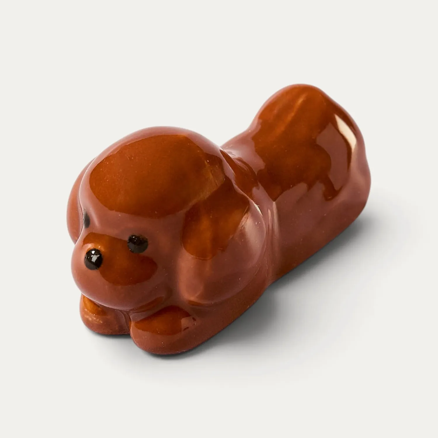 Nishikidori repose-baguettes porcelaine shiba beige