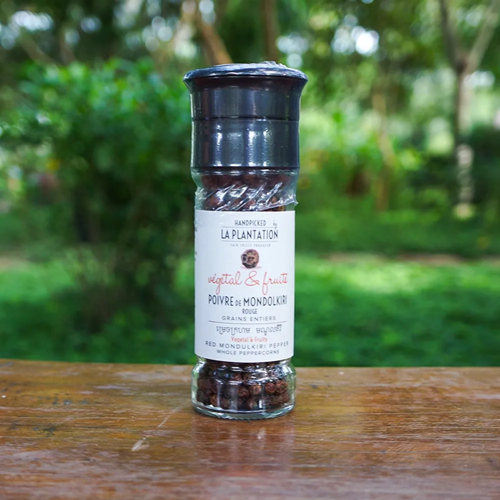 La Plantation Mondolkiri poivre rouge en grains fort