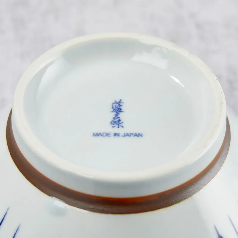 NISHIKIDORI Minoyaki Bol à Rāmen Porcelaine Tokusa