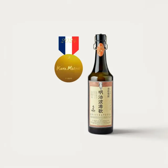 Meijihatouka Shochu riz complet 35% 720 ml rond