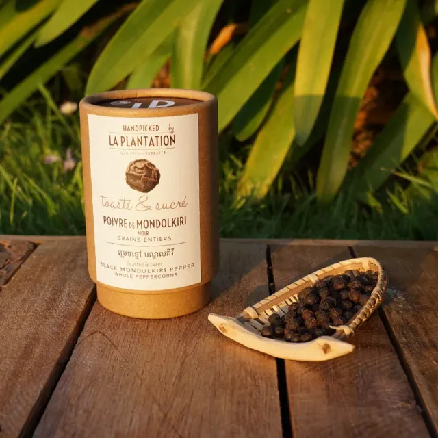 La Plantation Poivre de Mondolkiri noir grains entiers