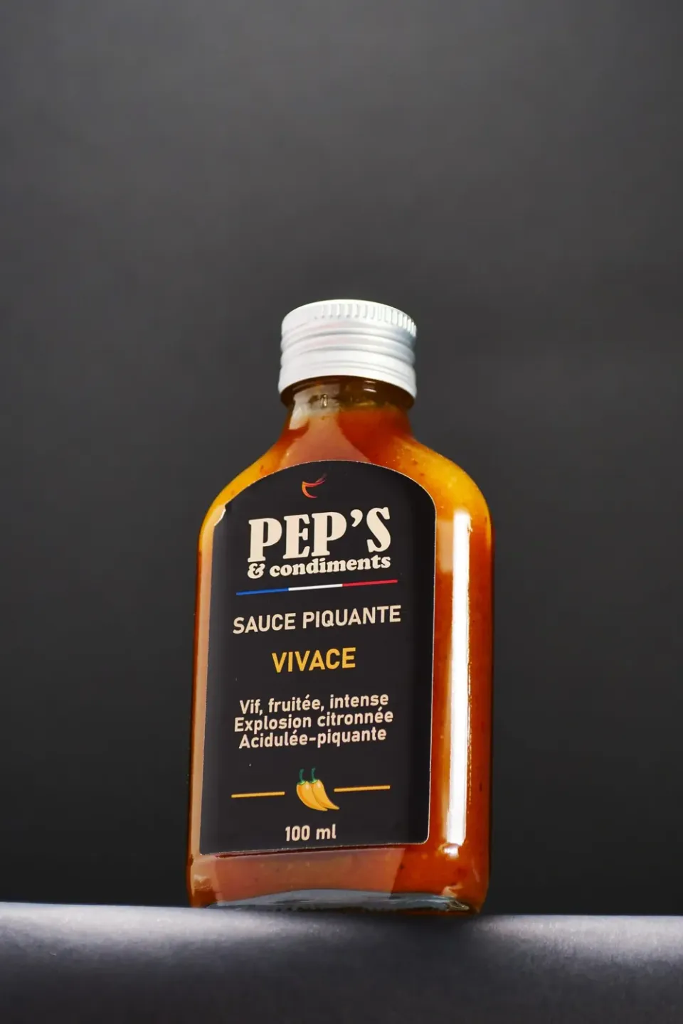 Pep's & condiments Vivace sauce piquante 100 ml citron