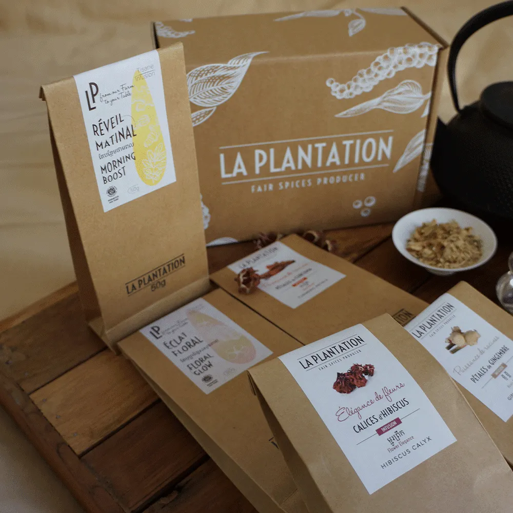 La Plantation coffret tisanes Detox cadeau