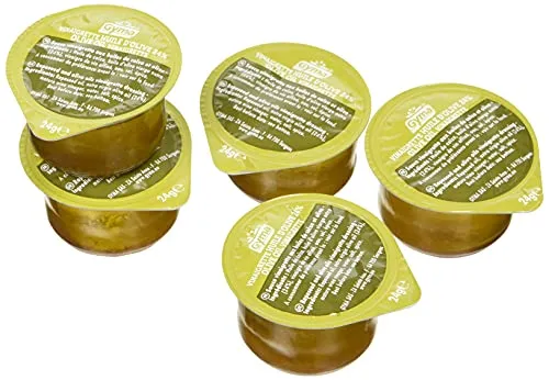Gyma Vinaigrette huile d'olive coupelles 168x25ml