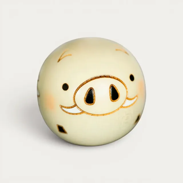NISHIKIDORI Yurakoro figurine zodiaque culbuto coq