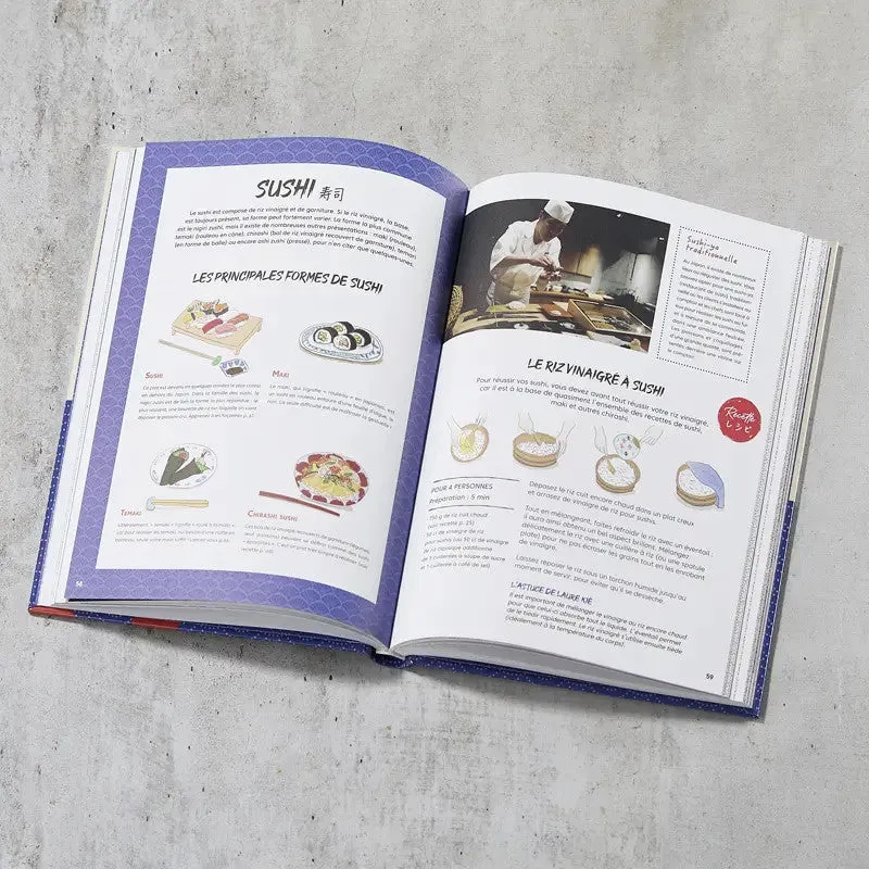 NISHIKIDORI Bases cuisine japonaise livre édition française