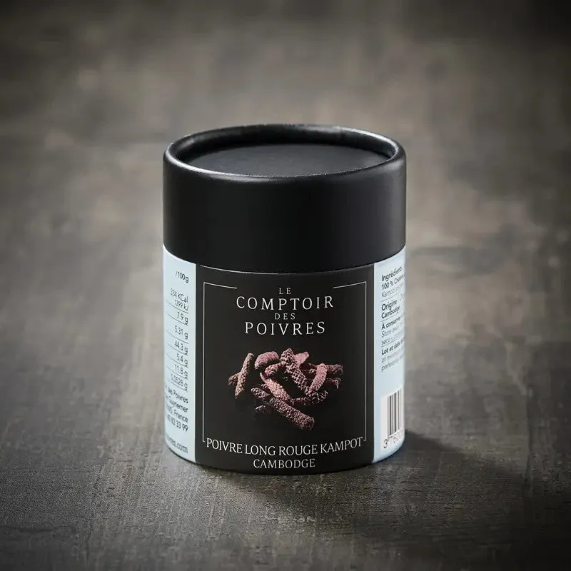 NISHIKIDORI Kampot Poivre long rouge poivre boîte 50g intense