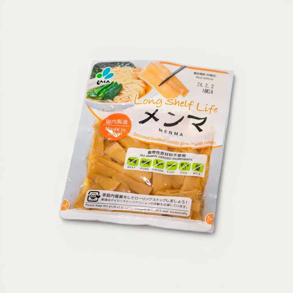 Nishikidori Menma Pousses de Bambou Ramen 90 g Fermenté