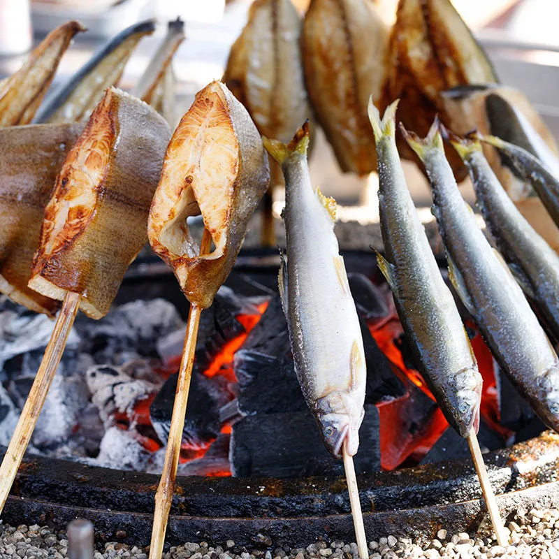 Nishikidori Robatayaki barbecue japonais table terre diatomée