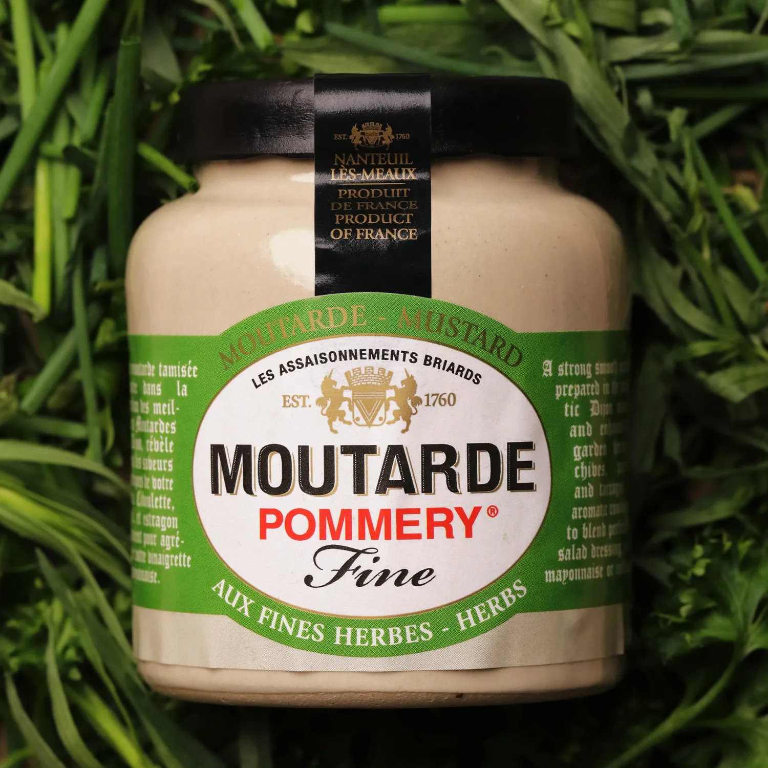 Pommery moutarde fines herbes 100g relevée
