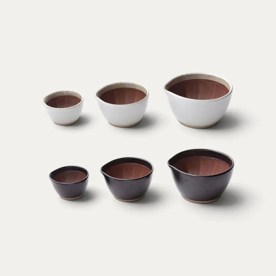 Nishikidori Suribachi Katakuchi mortier pilon céramique