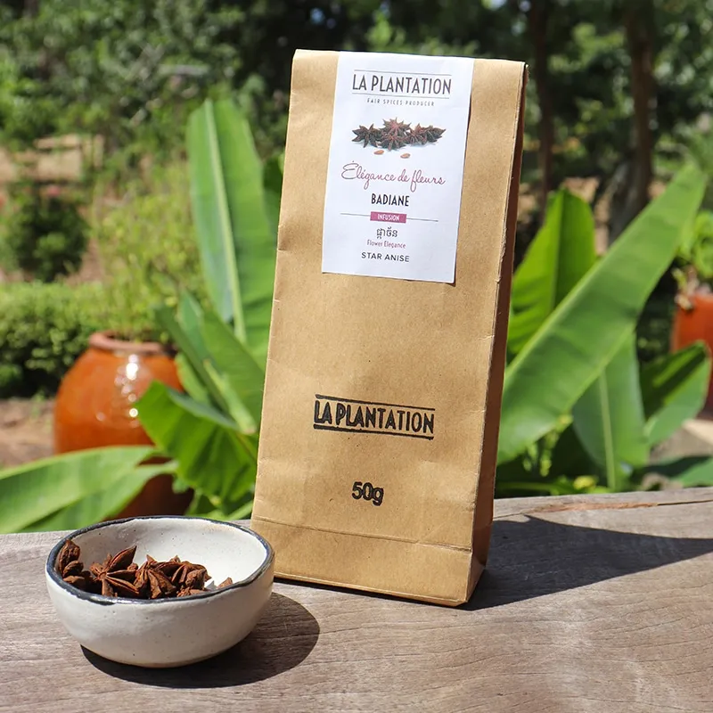 La Plantation Badiane anis étoilé aromatique entier
