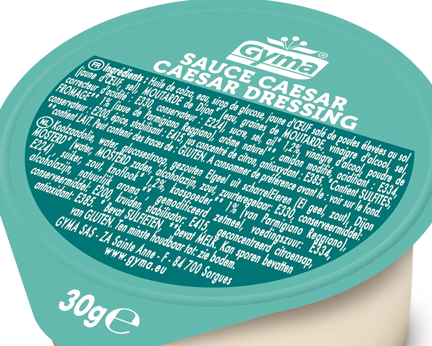 Gyma Coupelles Sauce Caesar 144x30g parmesan