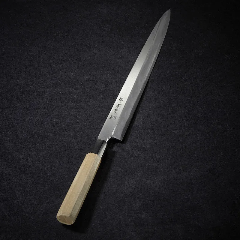 NISHIKIDORI Syubu couteau sashimi 360mm droitier carbone