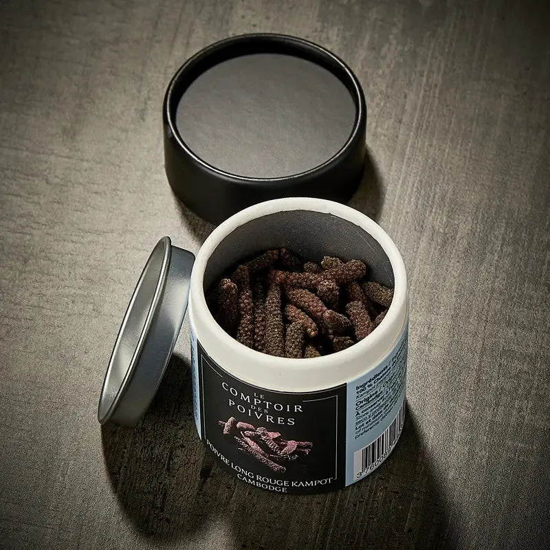 NISHIKIDORI Kampot Poivre long rouge poivre boîte 50g intense