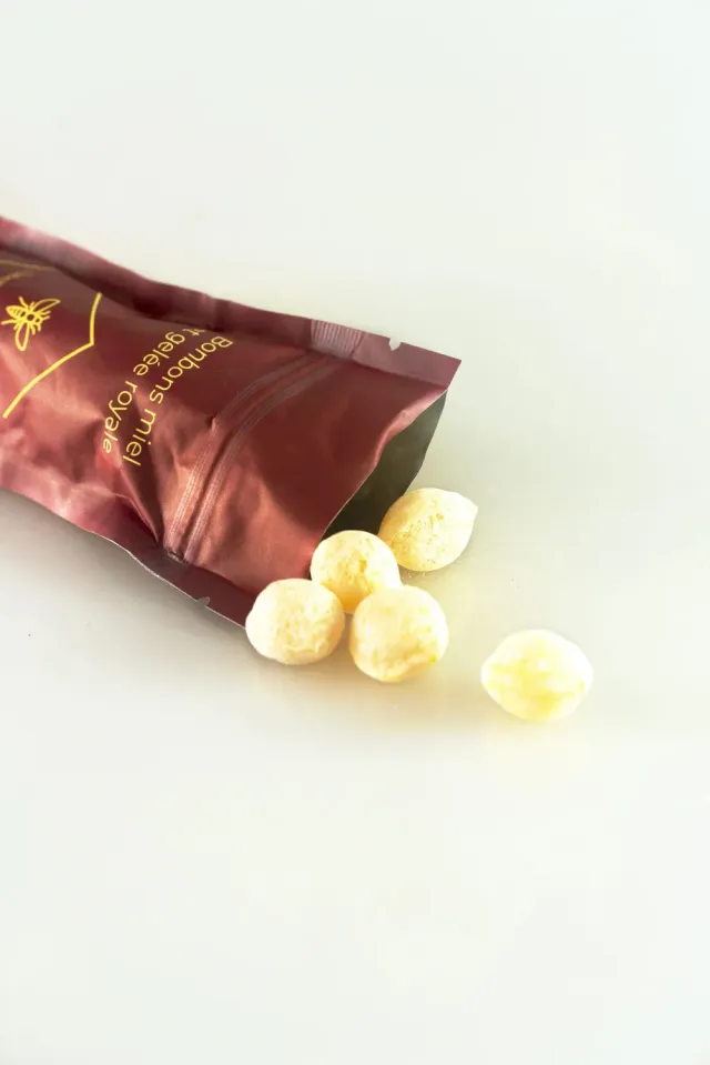 L'Abeille autonome Bonbons miel gelée royale 100g cœur fondant