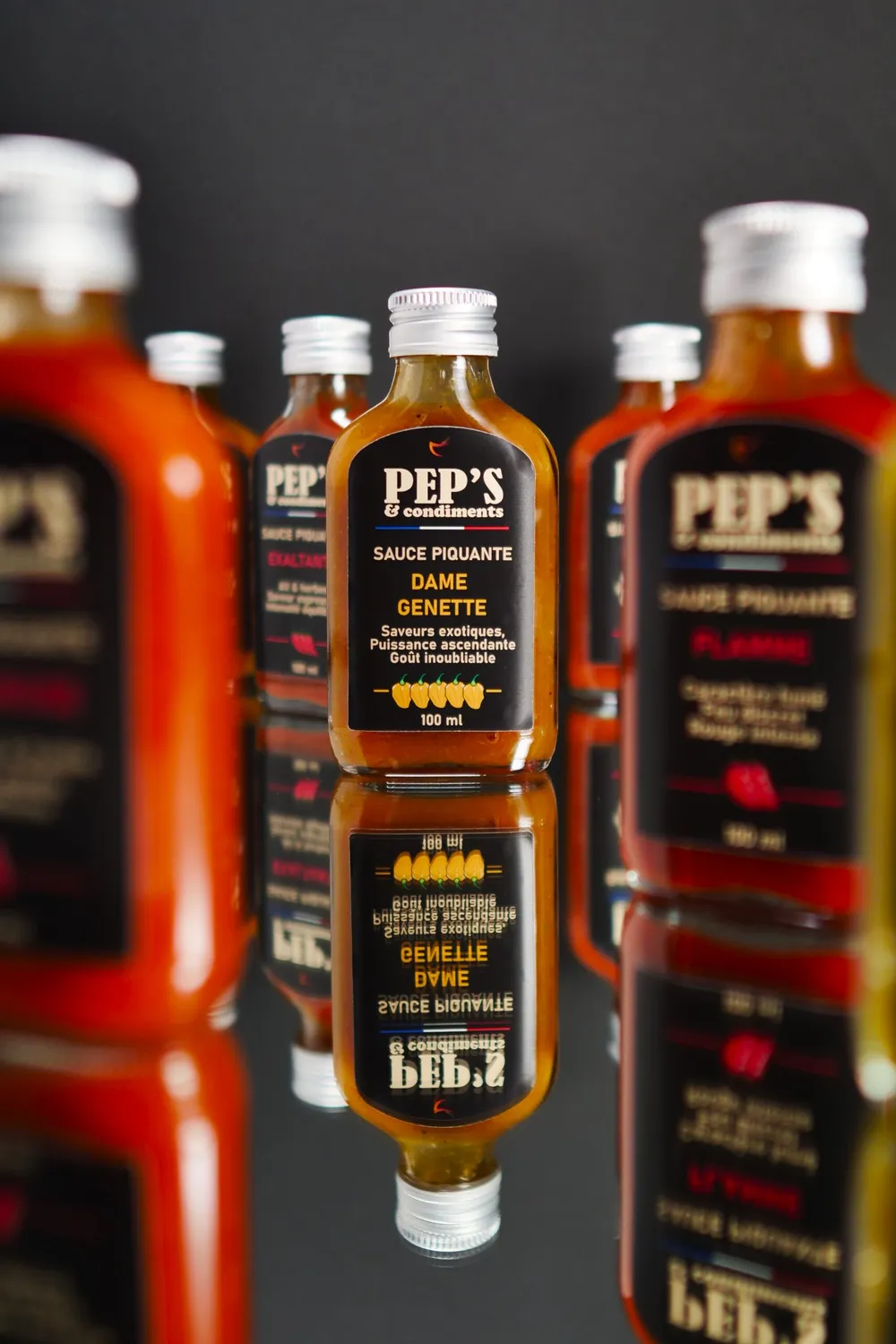 Pep's Dame Genette sauce piquante habanero 90 000 SHU