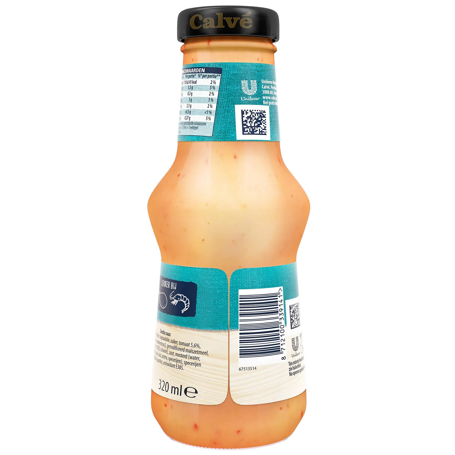 Calvé Samba Sauce Piquante 320 ml Flacon
