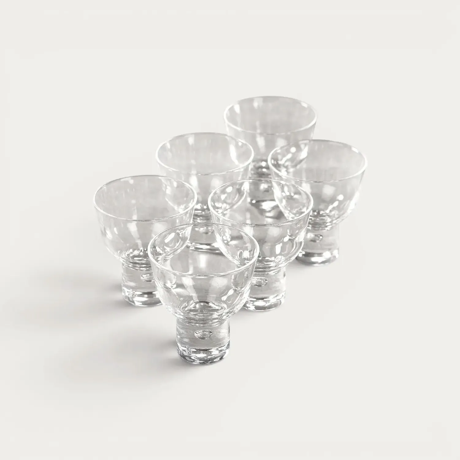 Nishikidori verre à saké transparent à l’unité