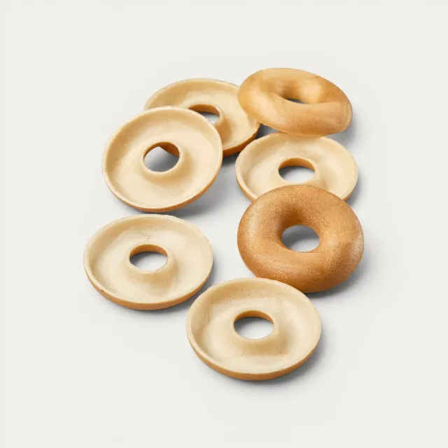 Nishikidori Monaka donut coques 82 mm 27 paires croustillantes