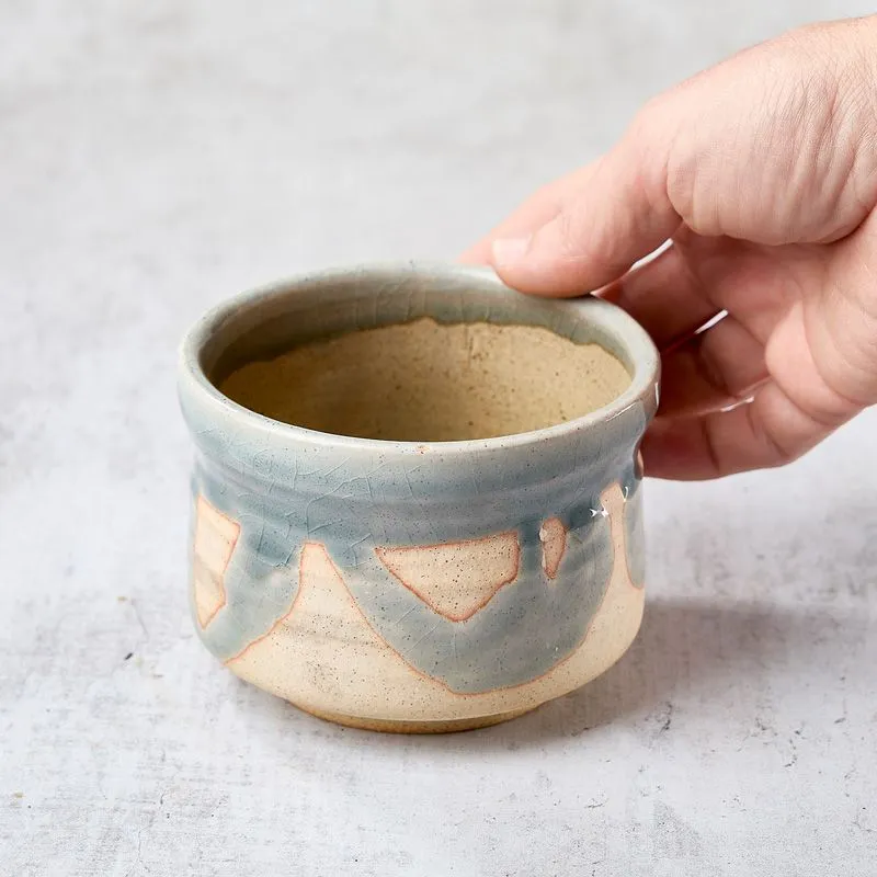 Nishikidori Konnagashi Nodate bol matcha chawan épais