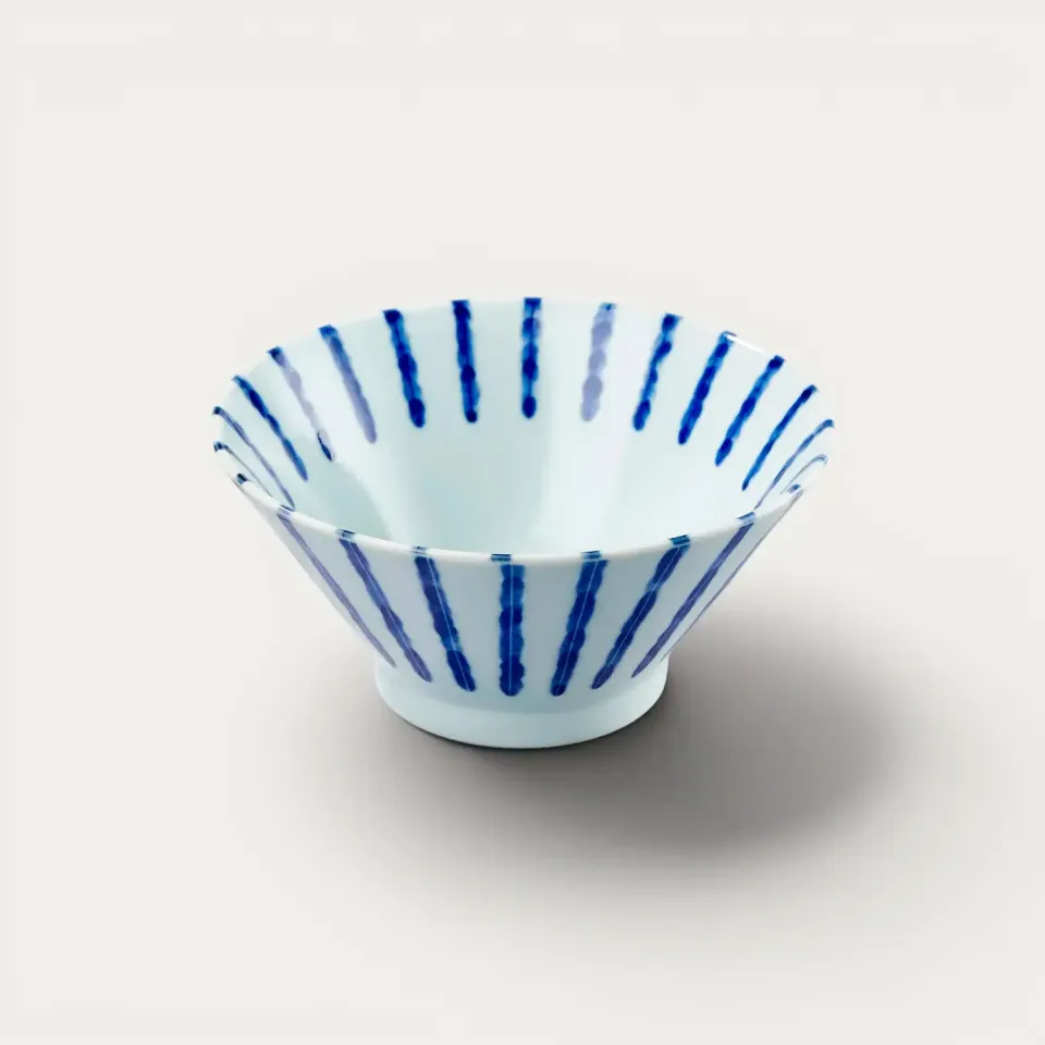 Nishikidori Damitokusa bol ramen porcelaine Minoyaki