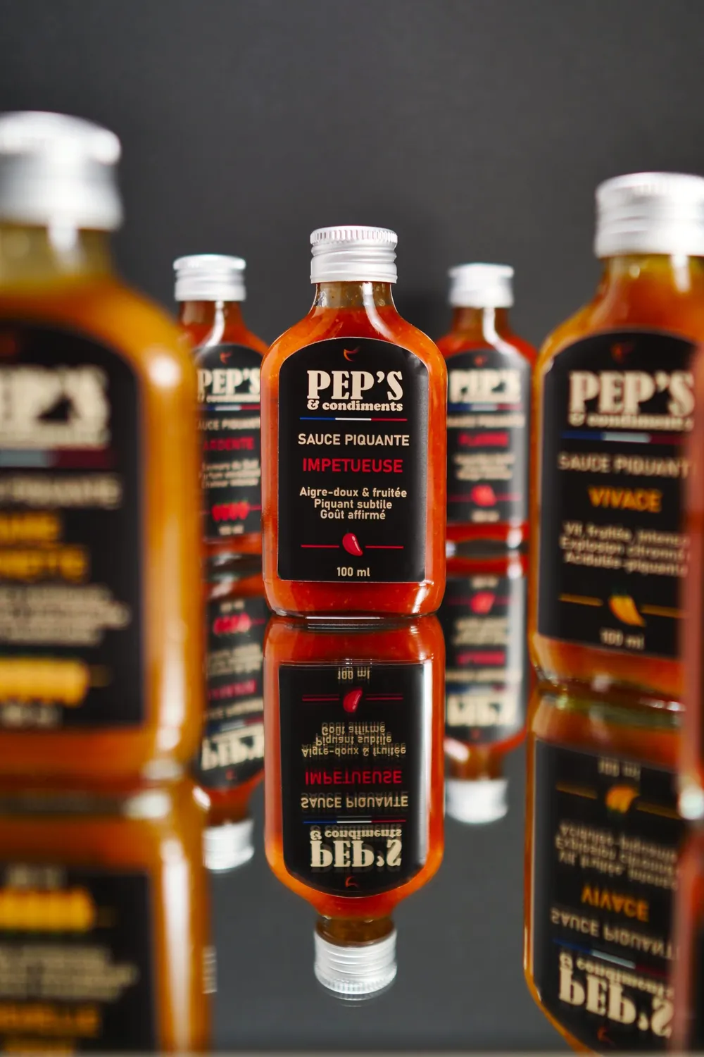 Pep's & condiments Impétueuse sauce piquante 100 ml jalapeño