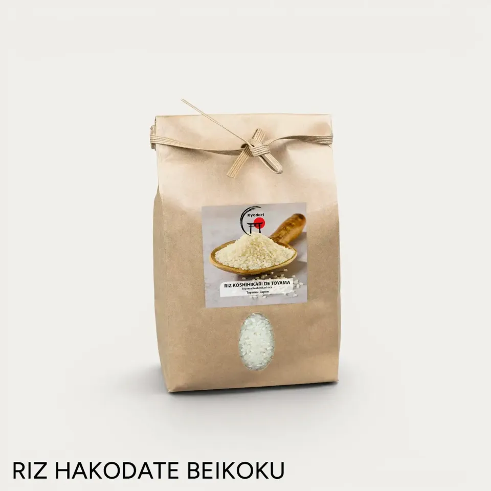 NISHIKIDORI Riz Koshihikari Toyama 1kg moelleux