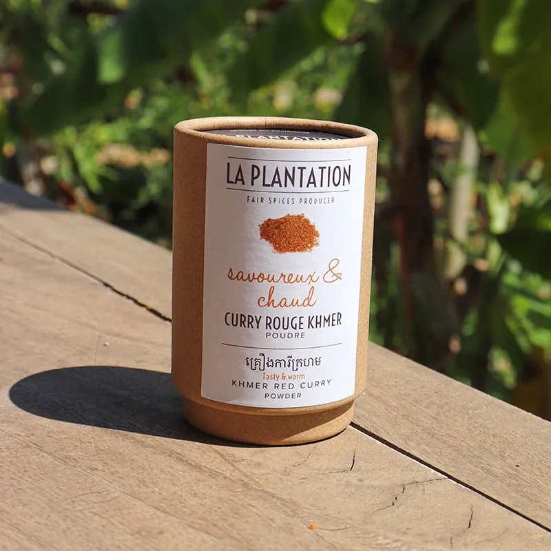 La Plantation Curry Rouge Khmer épices