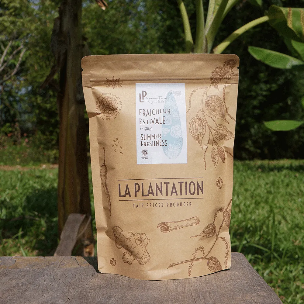 La Plantation Fraicheur Estivale tisane en vrac mentholée