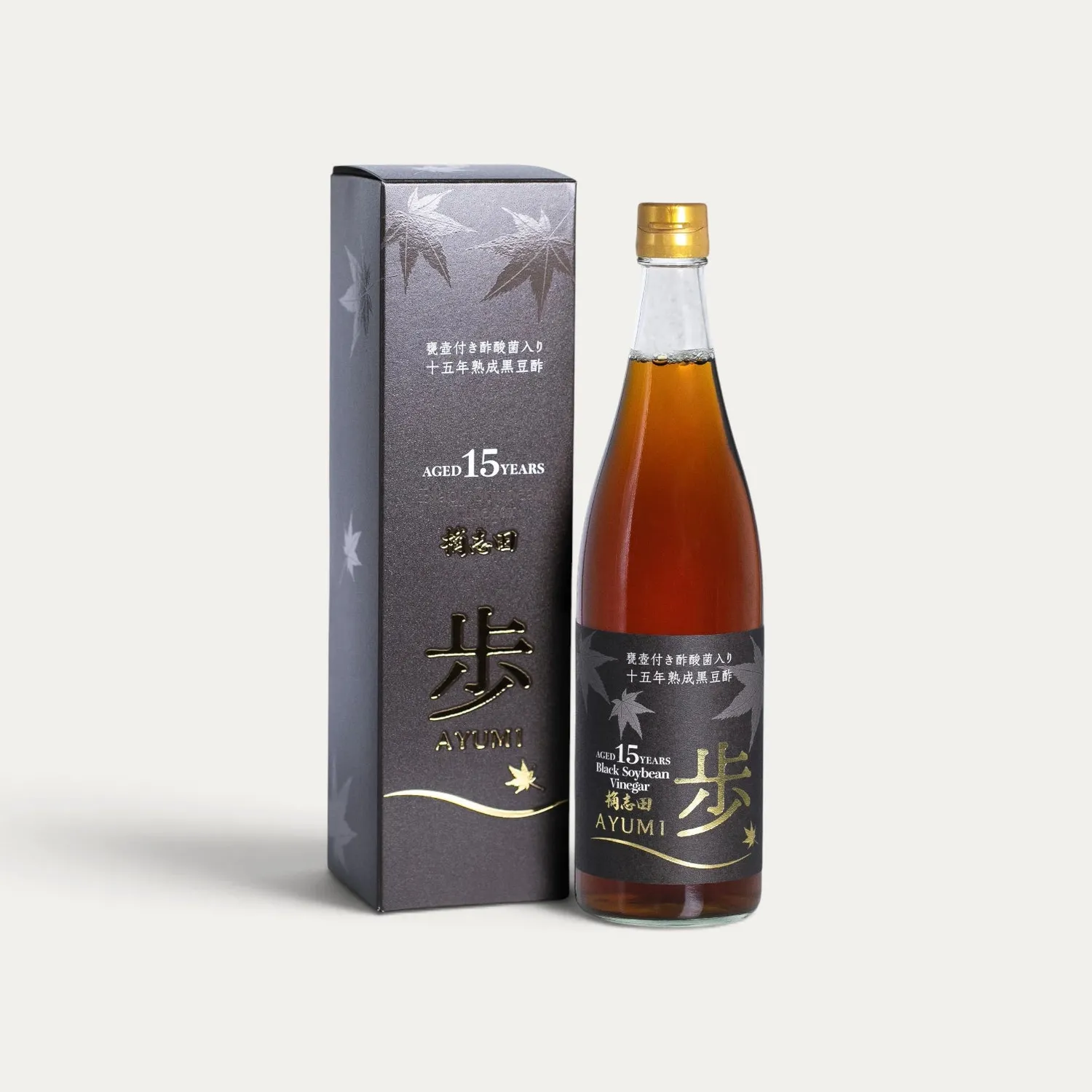 Nishikidori Ayumi vinaigre noir riz soja 720 ml 15 ans