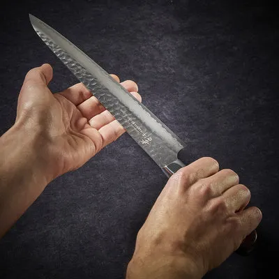 NISHIKIDORI Slicer damas 33 couches 240mm bois fer