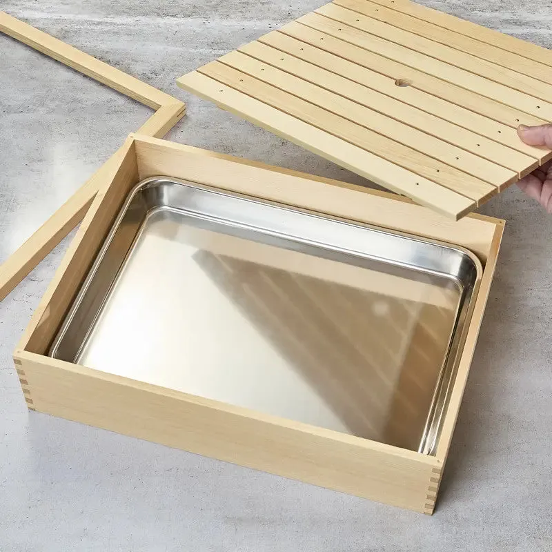 Nishikidori Sushi Neta Box L boite sushi hinoki 445mm