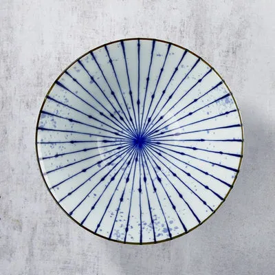 Nishikidori Minoyaki bol ramen porcelaine Tokusa